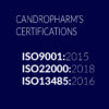 ISO-Zertifizierungen Candropharm