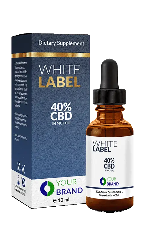 Box and bottle white label Candropharm