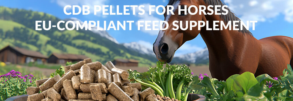 Pellets de CBD para cavalos produtor a granel