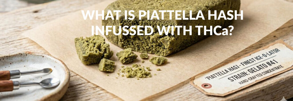 What Is Piattella Hash infused with THCa